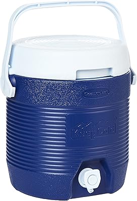 Cosmoplast mfkcxx011bl refroidisseur d'eau isotherme en plastique pour garder au froid, petit format