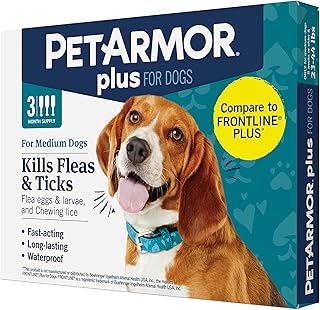Pet armor répulsif imperméable contre les puces et les tiques à action rapide