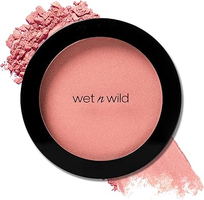 Fard à joues en poudre wet & wild color icon, rose
