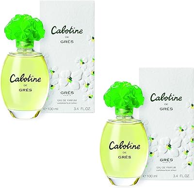 Eau de parfum grace capotain pour femme, 100 ml, pack de 2
