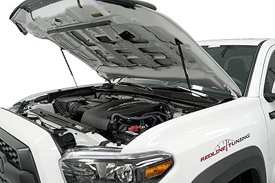 Système de réglage redline 21-27015-02 capot quick lift plus compatible avec toyota tacoma