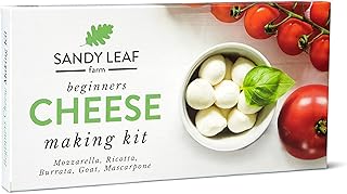 Kit de fabrication de fromage pour débutants - préparez du chèvre, de la mozzarella,