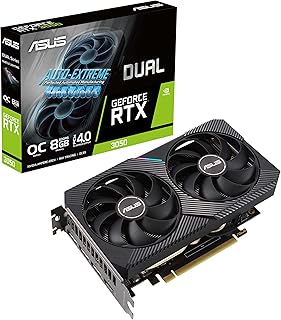 Carte graphique de jeu asus nvidia geforce rtx 3050 dual oc edition