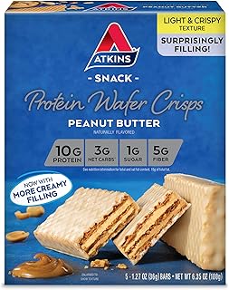 Gaufrettes atkins keto-friendly aux protéines et au beurre de cacahuète 5