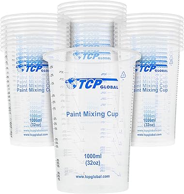 Gobelets à mélanger jetables en plastique transparent tcb global 32 oz