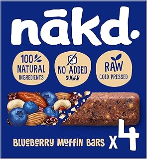 Muffin aux bleuets nakd 35g 4's multipack