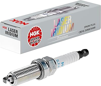 Bougie d'allumage laser ngk iridium (4912) ilkar7b11 (4912), paquet de 1