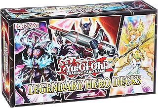 Jeu de cartes à collectionner yugioh legendary hero decks
