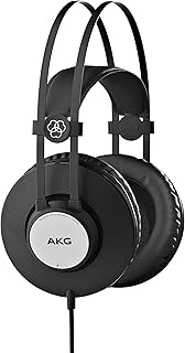 Casque supra-auriculaire akg k72 studio de harman, argent