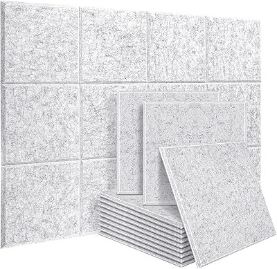 Dekero nouveaux panneaux de mousse acoustique 12 pièces x 04" panneau