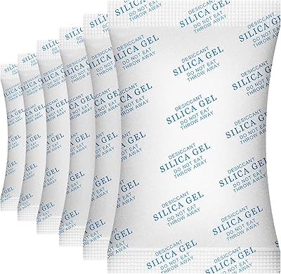 Pack de gel de silice de qualité alimentaire de 500 g (1 paquet)