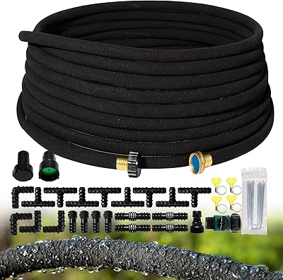 Kit de tuyau de trempage robuste, 100 pieds, 1/2 pouce, tuyau de trempage