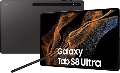 Tablette samsung galaxy tab s8 ultra 14,6 pouces 128 go 5g android graphite