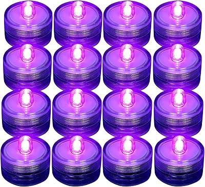 Bougie led étanche bougies chauffe-plat étanches sans flamme alimentées par piles sous-marines
