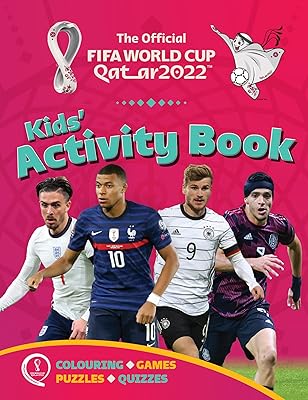 Livre d'activités pour enfants coupe du monde de la fifa 2022