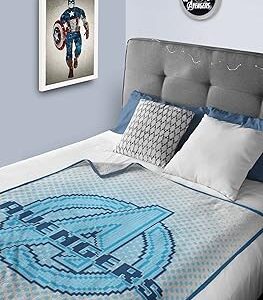 Couverture en flanelle toutes saisons marvel avengers pour enfants, super douce et résistante à la décoloration (produit officiel marvel). Diaytar : Le discount nouvelle génération au Sénégal