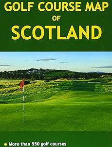 Carte des parcours de golf de l'écosse. Catalogue géant, prix mini chez Diaytar Sénégal