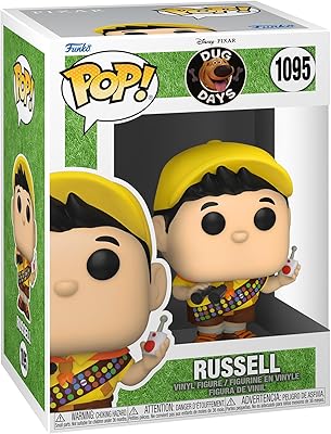Funko 57386 pop disney : dug days russel, multicolore