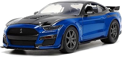 Jada toys big time muscle 1:24 2020 ford mustang shelby gt500 bleu/noir