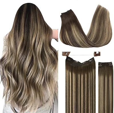 Extensions de cheveux vrais humains 14 pouces 70g et 30g 2pcs