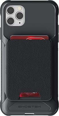 Coque goustic pour iphone 11 pro max d'execec avec porte-carte magnétique pour voiture