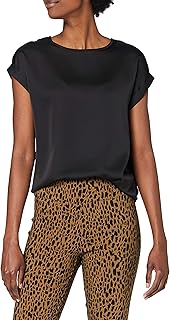 T-shirt en satin à manches courtes en velours pour femme - toujours en stock. Diaytar Sénégal : Parce que chaque FCFA compte