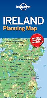 Carte de planification de lonely planet irlande