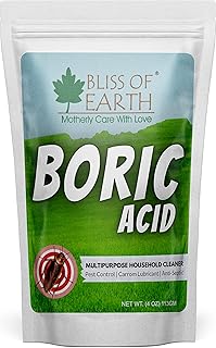 Poudre d'acide borique polyvalente bliss of earth pour tuer les cafards, les fourmis