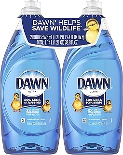 Savon à vaisselle liquide ultra démêlant dawn parfum naturel 50 ml