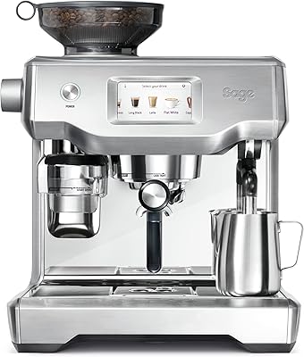 Machine à expresso automatique sage oracle touch cafetière en grains avec mousseur