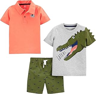 Ensemble de vêtements de jeu 3 pièces pour garçons carter's simple joys