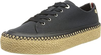 Baskets à lacets folk tommy hilfiger pour femmes