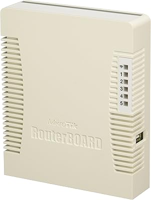 Point d'accès sans fil gigabit microtik rb951g-2hnd 5 ports 1000 mw