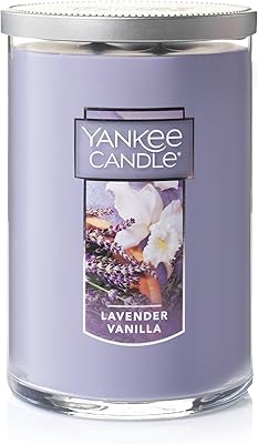 Yankee candle classic grande tasse de 22 oz lavande et vanille avec 2