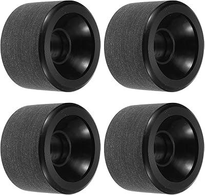 Roues longues et souples patekiel, roues cruiser en pu givré pour skateboards
