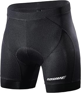 Short de cyclisme en salle de vélo de montagne rembourré 4d pour hommes