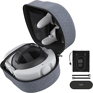 Sac de transport kiwi design compatible avec les accessoires quest 2. convient aux