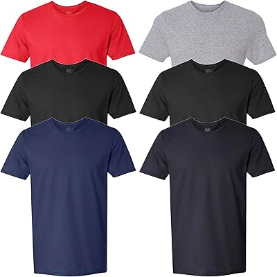 T-shirt fruit of the loom pour hommes conçu pour rester en forme sous