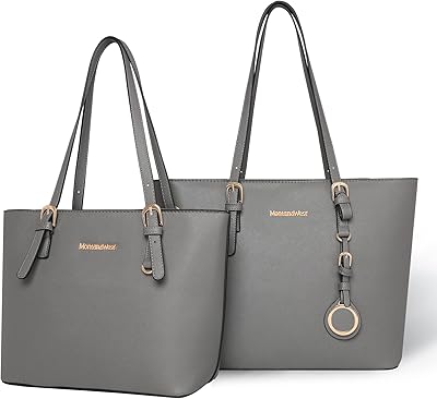 Grand sac fourre-tout en cuir végétalien montana west pour femme, sac à bandoulière
