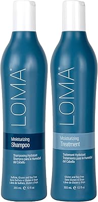 Ensemble duo de shampooing et de soins pour soins capillaires luma, 350 ml