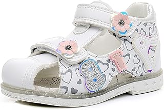 Sandales d'été pour bébés garçons et filles double sangle réglable bout