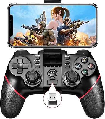 Contrôleur de jeu mobile vbepos, manette de jeu sans fil 2,4 g, manette