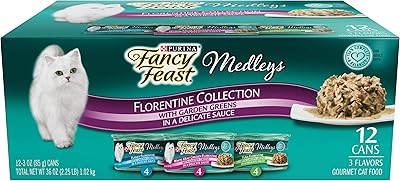 Purina fancy best elegant middles florente ensemble de nourriture pour chat