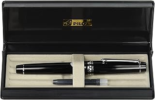 Stylo plume personnalisé pilot heritage 912 corps noir pointe b