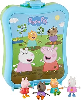 Le jeu peppa's friends bag, inspiré de l'anime d'aventure peppa pig, comprend 4