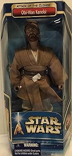 Figurine de collection star wars obi-wan kenobi d'aotc 12 pouces