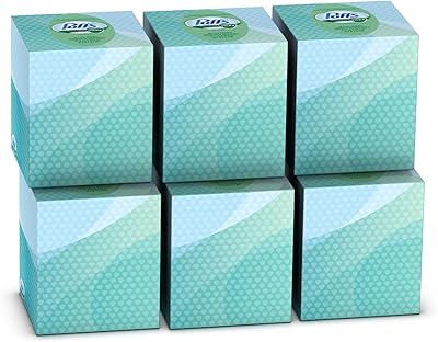 Mouchoirs parfumés puffs lotion plus de vicks, 6 pièces