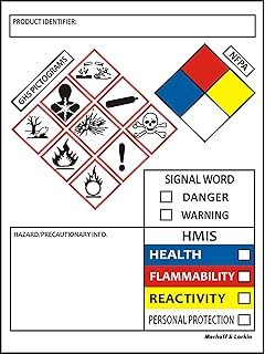 Étiquettes de données de sécurité chimique sds osha 4 x 3" | rouleau