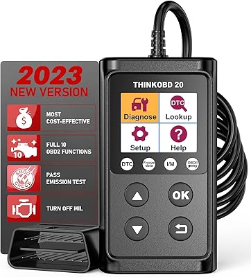 Lecteur de code de voiture thinkcar obd20 obd2 think obd2 check engine light