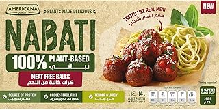 Boulettes de bœuf végétariennes sans viande americana 12-14 pièces 280 g